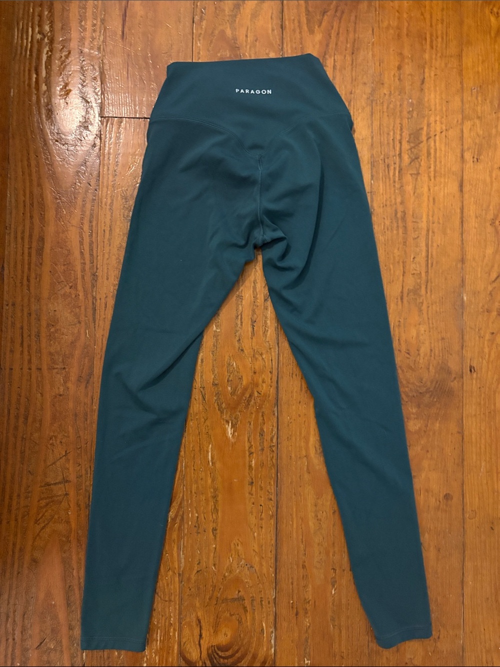PARAGON Reluna Teal Performance Leggings - Deep Teal High-Waist